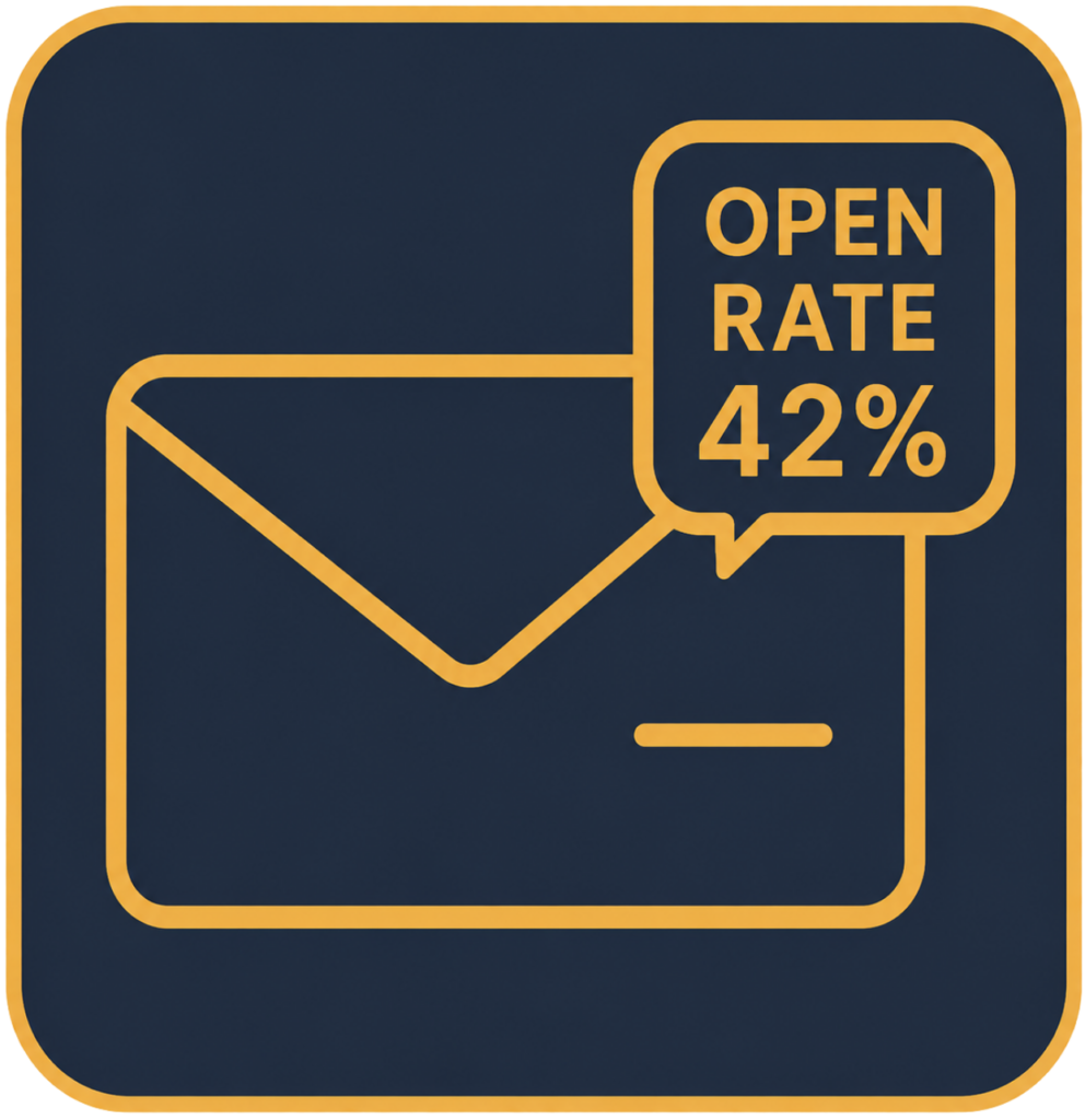 email marketing fara fundal